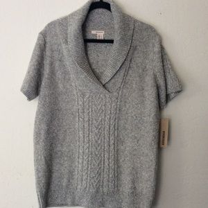 DNKY JEANS Grey S/S Pullover Sweater